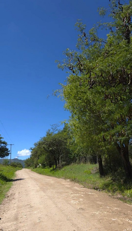 Lote a metros del rio Los Reartes