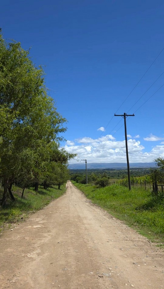 Lote a metros del rio Los Reartes