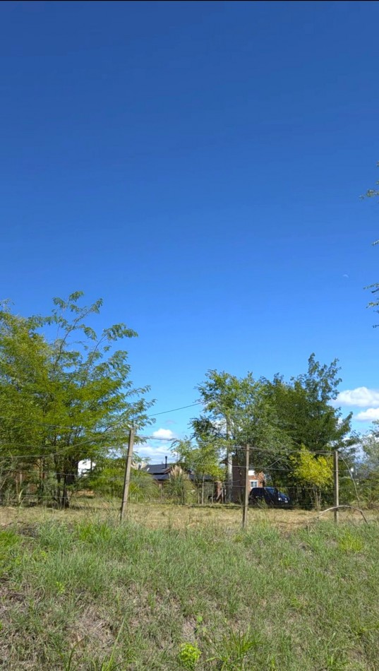 Lote a metros del rio Los Reartes